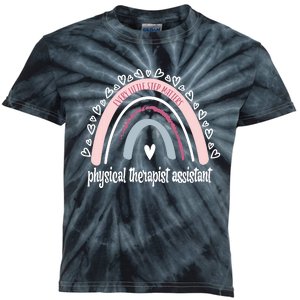 Physical Therapist Assistant Rainbow PTA Physical Therapy Kids Tie-Dye T-Shirt