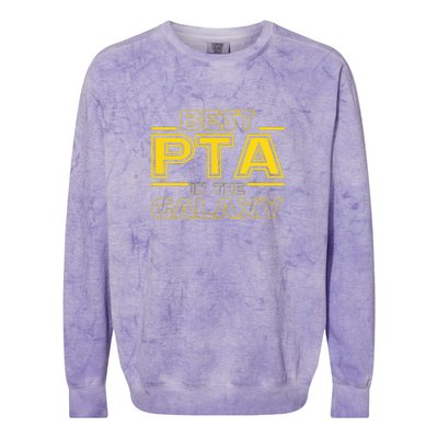 Physical Therapist Assistant Shirts Gift Best PTA In Galaxy Colorblast Crewneck Sweatshirt