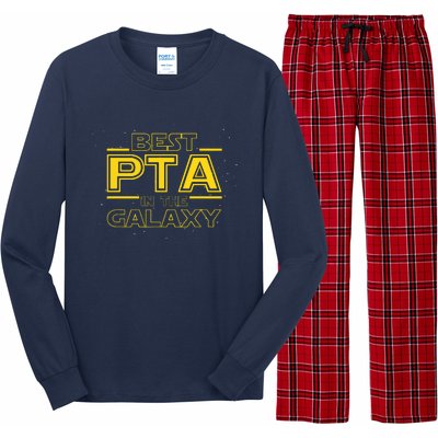 Physical Therapist Assistant Shirts Gift Best PTA In Galaxy Long Sleeve Pajama Set