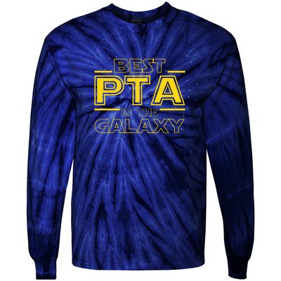 Physical Therapist Assistant Shirts Gift Best PTA In Galaxy Tie-Dye Long Sleeve Shirt