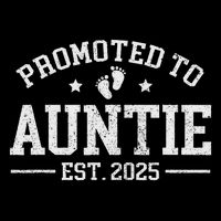 Promoted To Auntie Est. 2025 Baby Announcement For Aunt Impact Tech Backpack