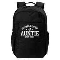 Promoted To Auntie Est. 2025 Baby Announcement For Aunt Backpack