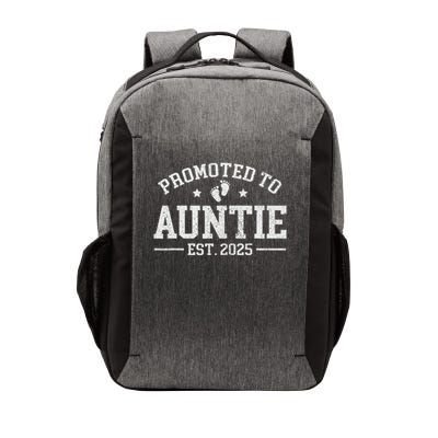 Promoted To Auntie Est. 2025 Baby Announcement For Aunt Vector Backpack