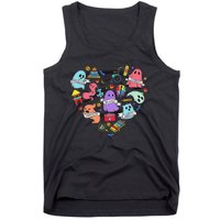 Physical Therapist Assistant Halloween Pta Cute Ghost Retro Tank Top