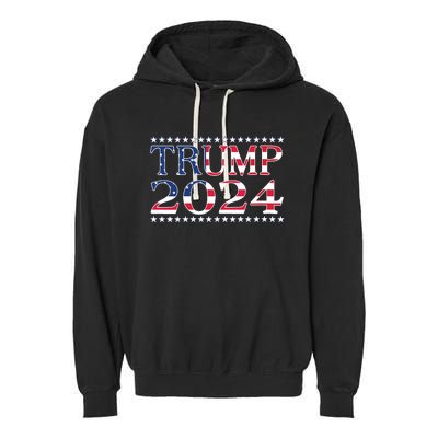 Pro Trump Awakening 2024 Trump 2024 Vneck Garment-Dyed Fleece Hoodie