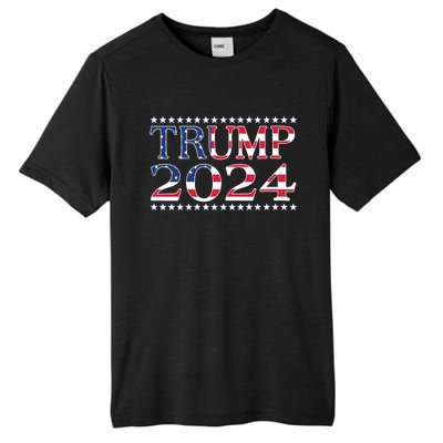 Pro Trump Awakening 2024 Trump 2024 Vneck Tall Fusion ChromaSoft Performance T-Shirt