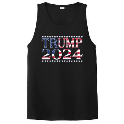 Pro Trump Awakening 2024 Trump 2024 Vneck PosiCharge Competitor Tank