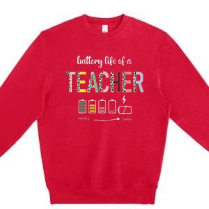 Para Teacher Assistant Paraprofessional Paraeducator Premium Crewneck Sweatshirt