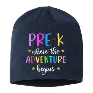 Pre-K Teacher Adventure Begins Teacher Preschool Sustainable Beanie