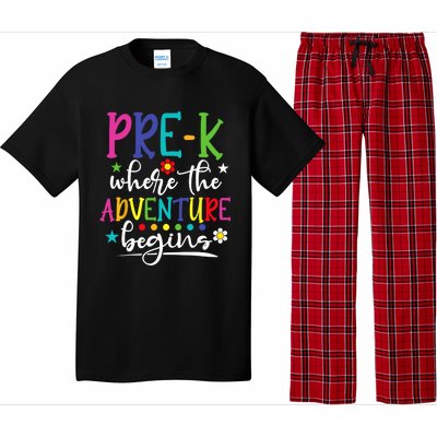 PreK Teacher Adventure Begins First Day Preschool Teachers Pajama Set