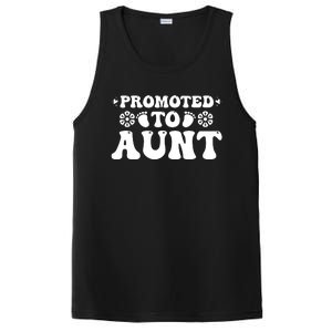 Promoted To Aunt Announcement Graphic PosiCharge Competitor Tank