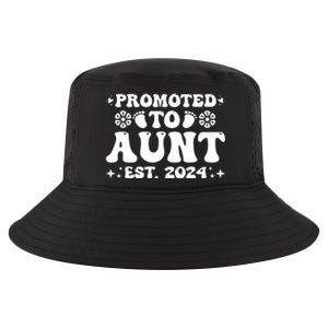 Promoted To Aunt Est. 2024 Cool Comfort Performance Bucket Hat