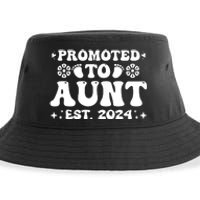 Promoted To Aunt Est. 2024 Sustainable Bucket Hat