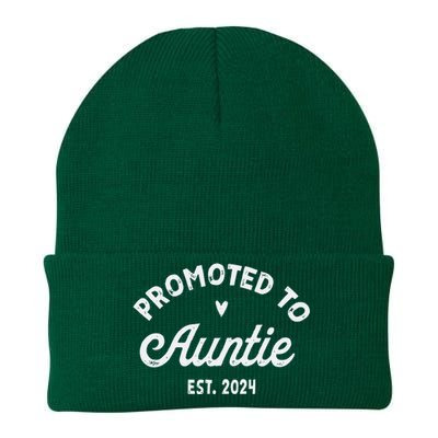 Promoted To Auntie Knit Cap Winter Beanie