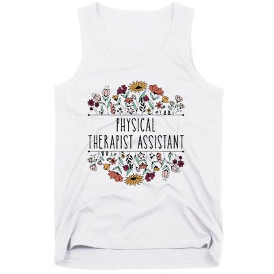 Physical Therapist Assistant PTA Physical Therapy Assistant Tank Top