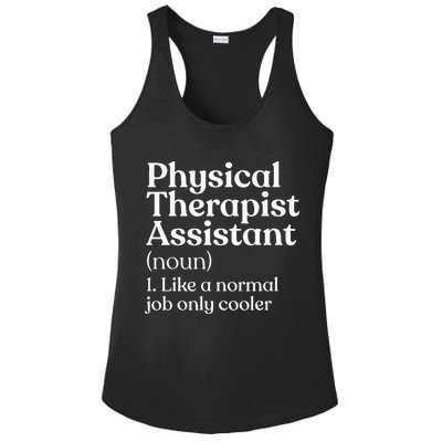 Physical Therapist Assistant Definition Physical Therapy Ladies PosiCharge Competitor Racerback Tank