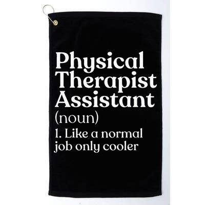 Physical Therapist Assistant Definition Physical Therapy Golf Towel