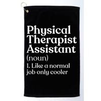Physical Therapist Assistant Definition Physical Therapy Golf Towel