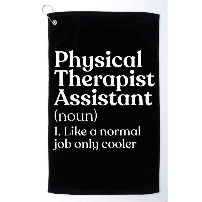 Physical Therapist Assistant Definition Physical Therapy Golf Towel
