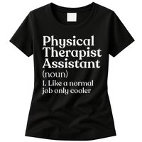 Physical Therapist Assistant Definition Physical Therapy Womens T-Shirt