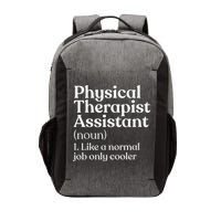 Physical Therapist Assistant Definition Physical Therapy Vector Backpack