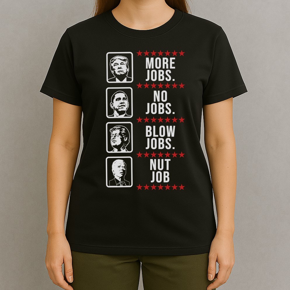 Political Trump Anti Biden Obama Clinton Funny T-Shirt