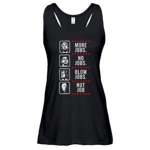 Political Trump Anti Biden Obama Clinton Funny Ladies Essential Flowy Tank