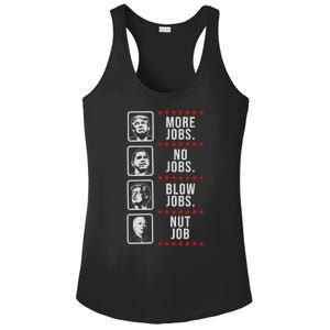 Political Trump Anti Biden Obama Clinton Funny Ladies PosiCharge Competitor Racerback Tank