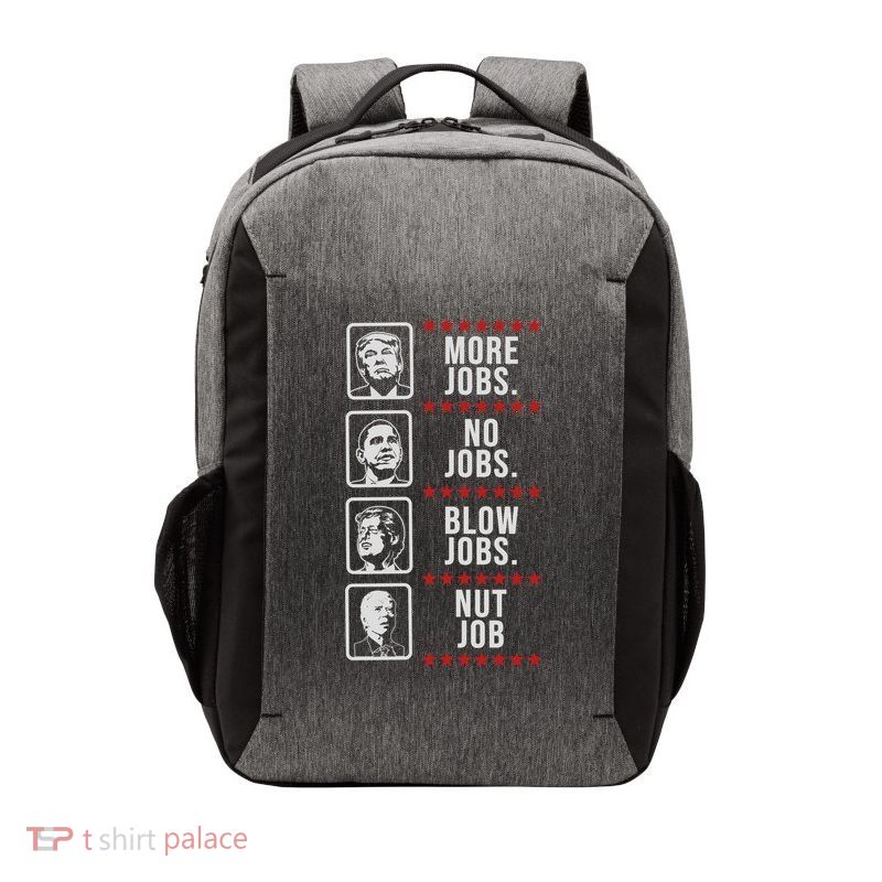 Political Trump Anti Biden Obama Clinton Funny Vector Backpack