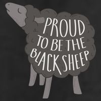 Proud To Be The Black Sheep Cool Comfort Performance Bucket Hat