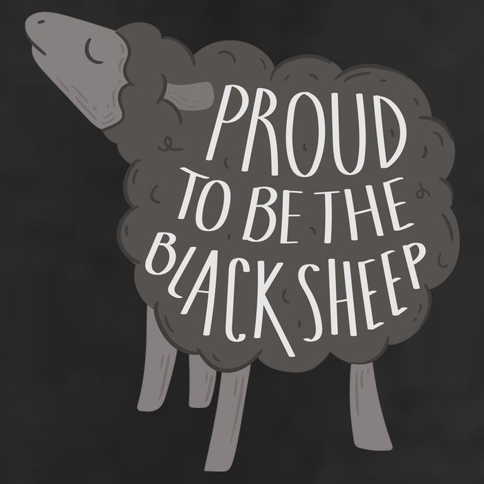 Proud To Be The Black Sheep Cool Comfort Performance Bucket Hat