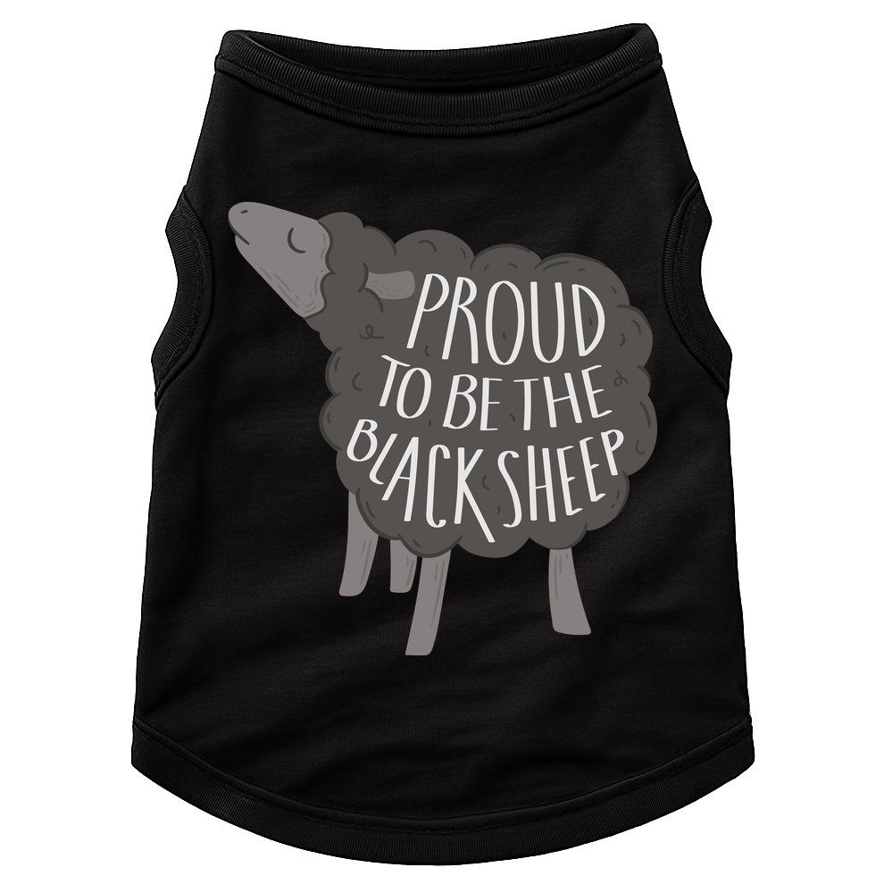 Proud To Be The Black Sheep Doggie Tank