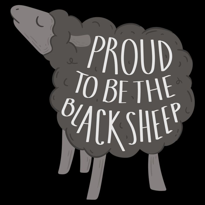 Proud To Be The Black Sheep Tall T-Shirt