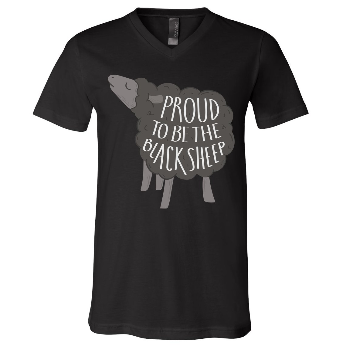 Proud To Be The Black Sheep V-Neck T-Shirt