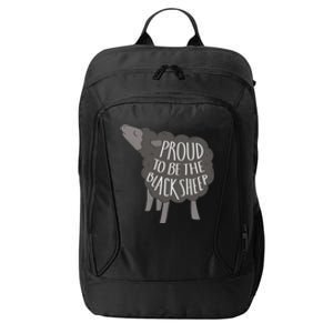 Proud To Be The Black Sheep City Backpack