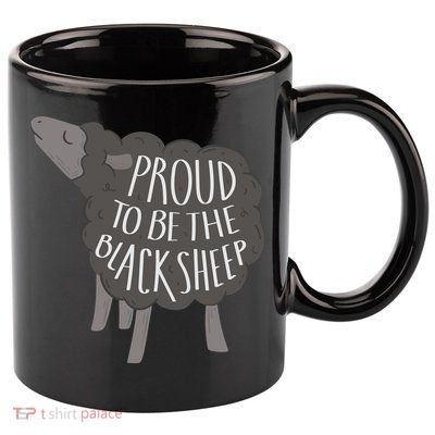 Proud To Be The Black Sheep 11oz C Handle Ceramic Mug