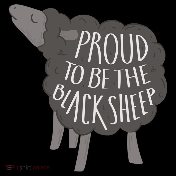 Proud To Be The Black Sheep Poster