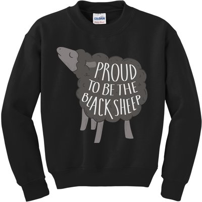 Proud To Be The Black Sheep Kids Sweatshirt