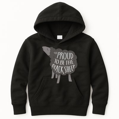 Proud To Be The Black Sheep Kids Hoodie
