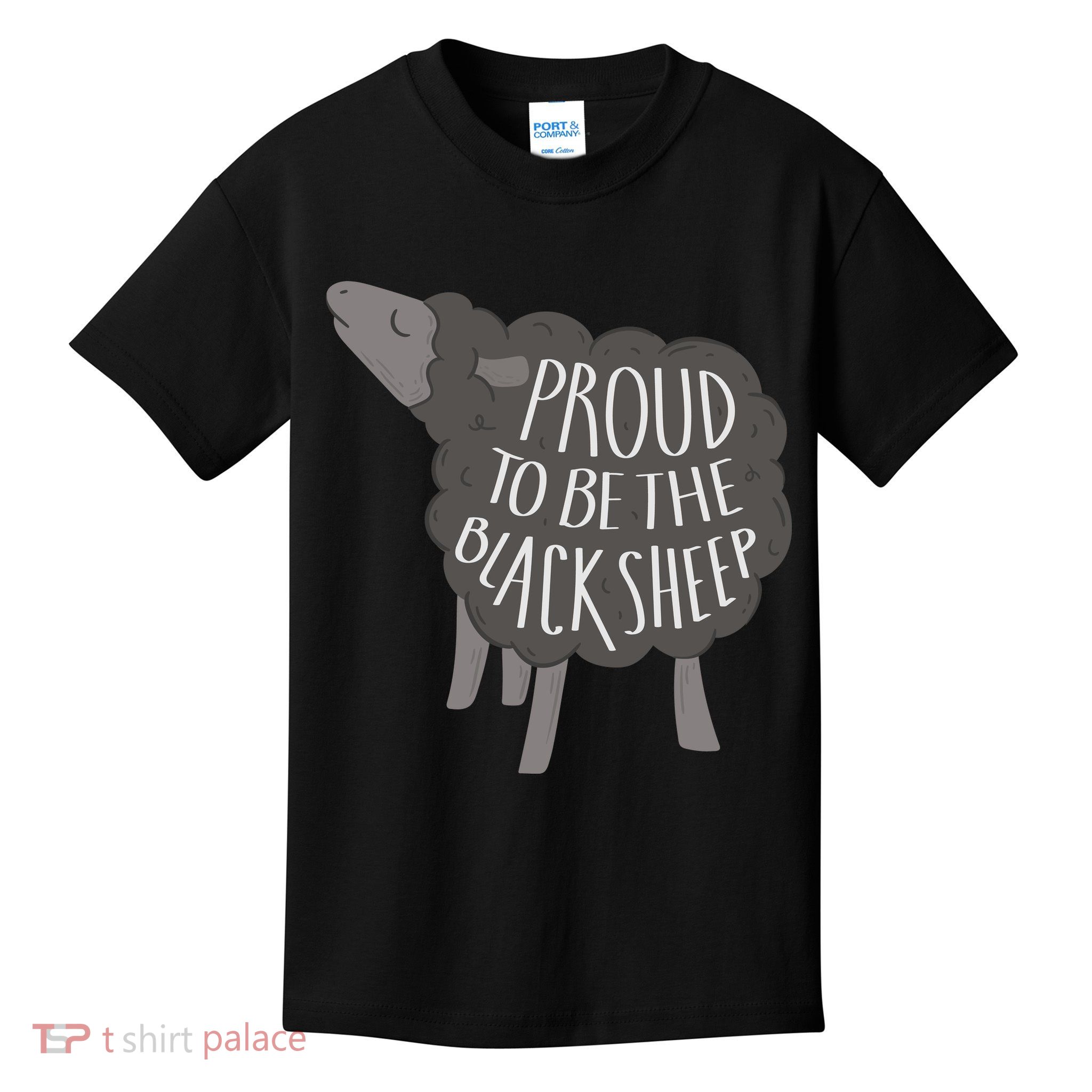 Proud To Be The Black Sheep Kids T-Shirt
