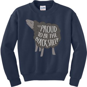 Proud To Be The Black Sheep Kids Sweatshirt