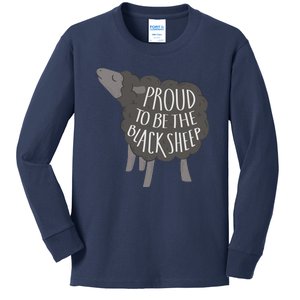 Proud To Be The Black Sheep Kids Long Sleeve Shirt