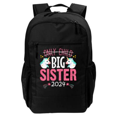 Promoted to Big sister est 2024 Unicorn Daily Commute Backpack