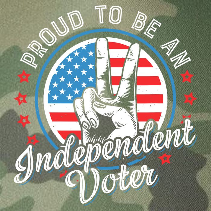 Proud To Be An Independent Voter Think For Myself Legacy Tie Dye Trucker Hat