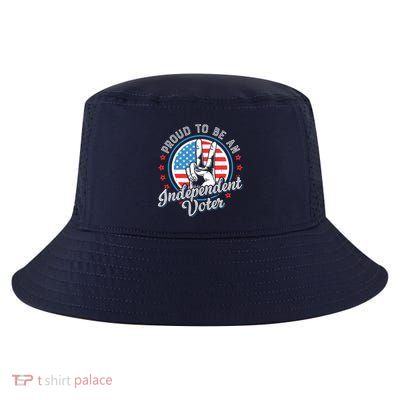 Proud To Be An Independent Voter Think For Myself Cool Comfort Performance Bucket Hat