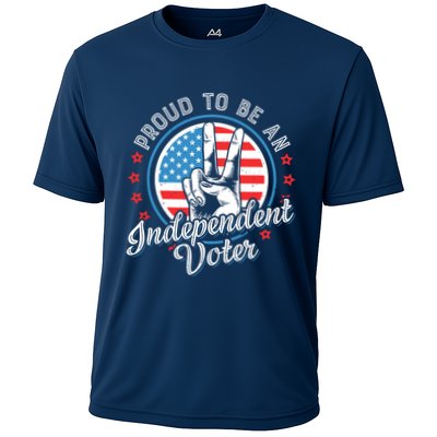 Proud To Be An Independent Voter Think For Myself Performance Shirt