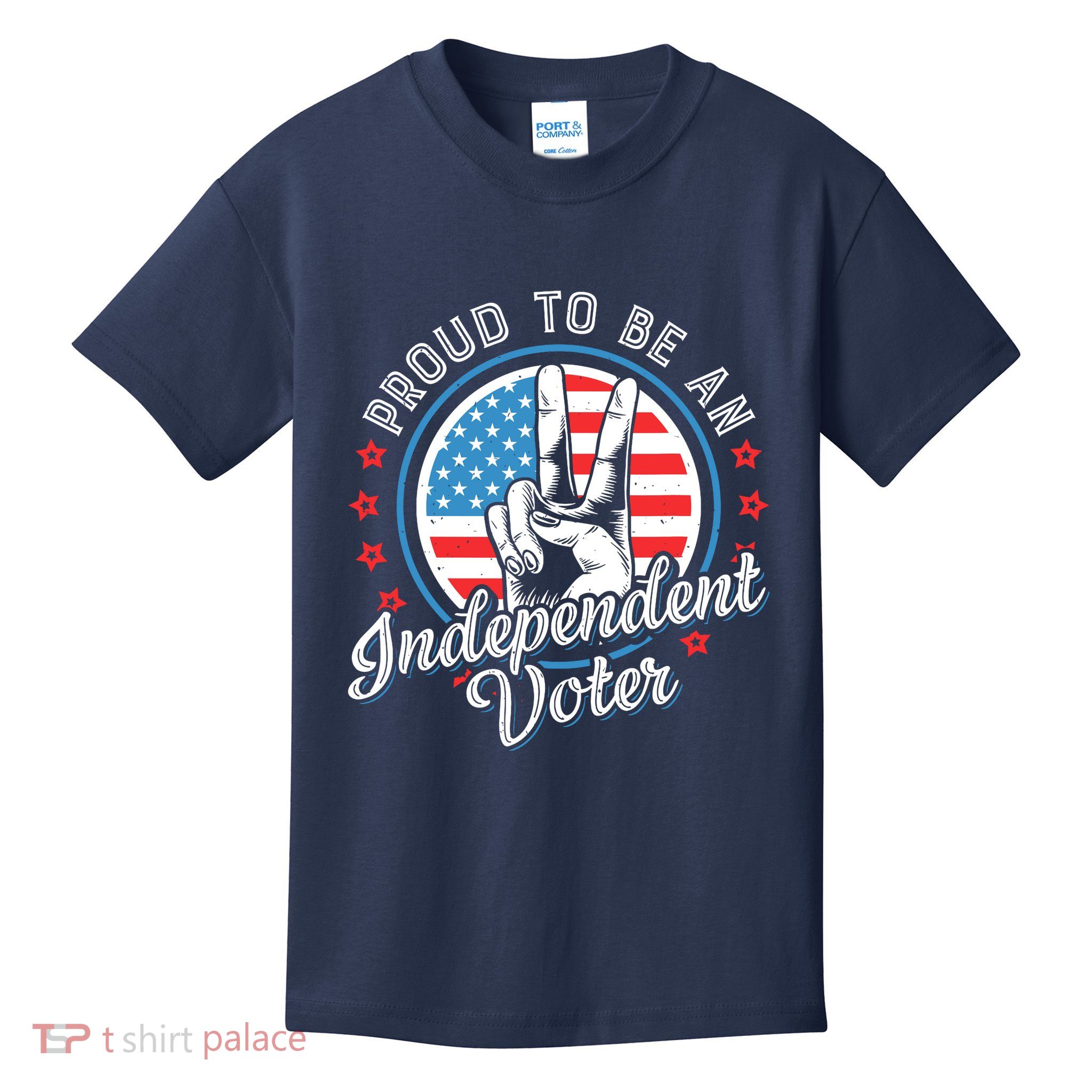 Proud To Be An Independent Voter Think For Myself Kids T-Shirt