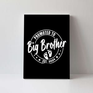 Promoted To Big Brother Again Est 2024 Pregnancy Canvas