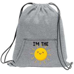 Pretend To Be The Sun Funny Show Halloween Costume Sweatshirt Cinch Pack Bag