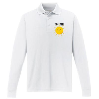 Pretend To Be The Sun Funny Show Halloween Costume Performance Long Sleeve Polo